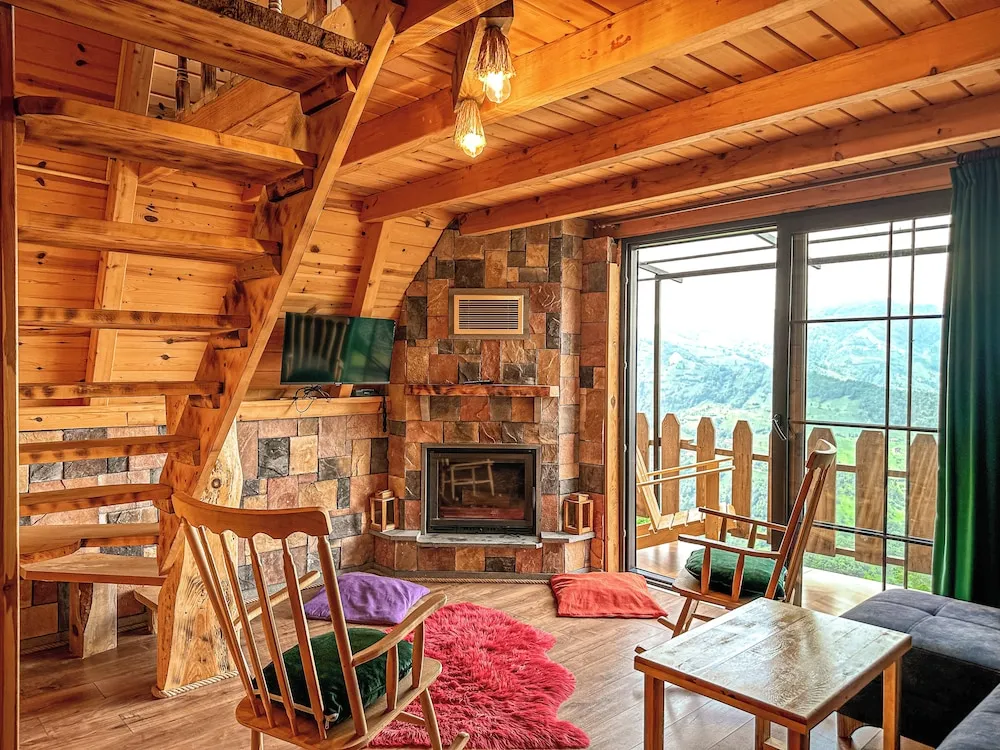 Lüx Şömineli Bungalow-13