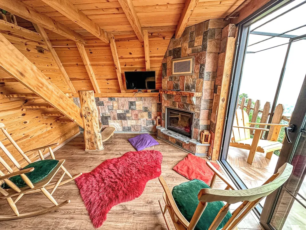 Lüx Şömineli Bungalow-13