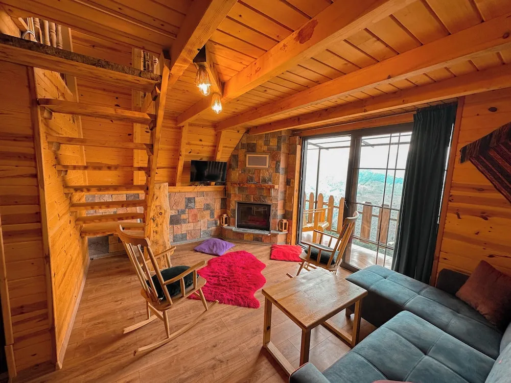 Lüx Şömineli Bungalow-13