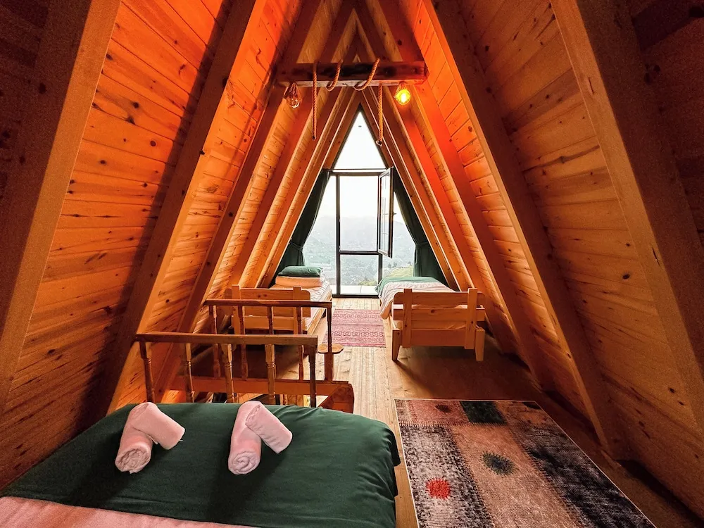 Luxury Suit Bungalow with Balcony and Fireplace-11