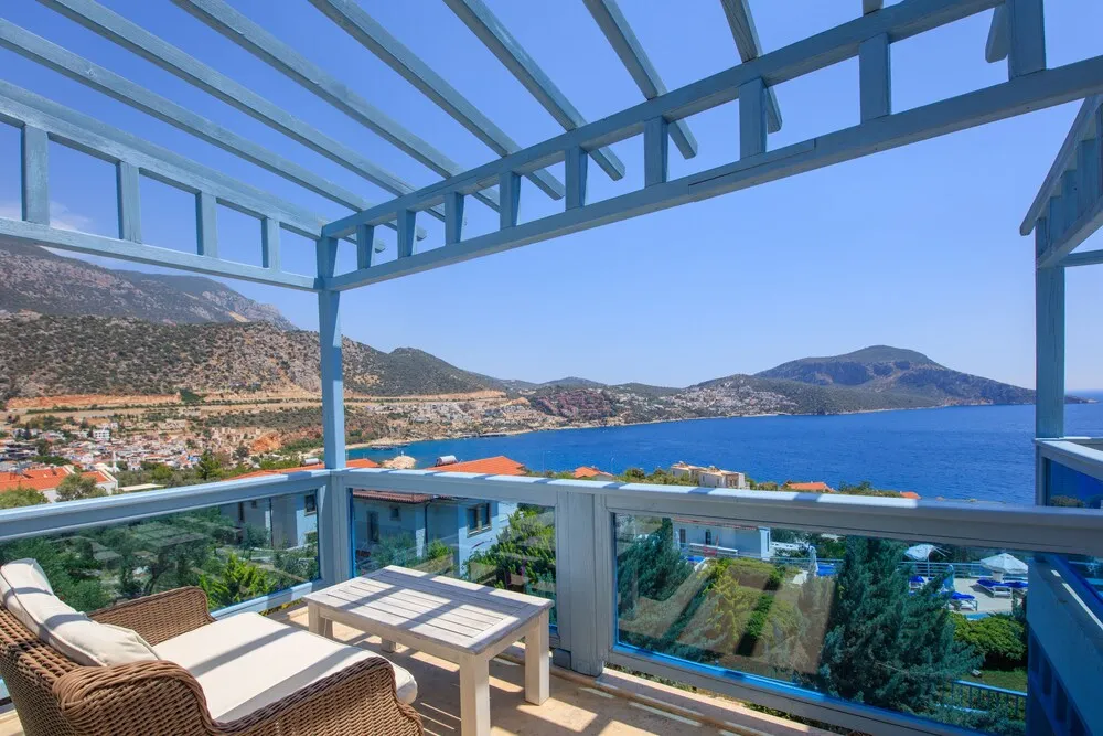 Superior Tek Büyük veya İki Ayrı Yataklı Oda, 1 En Büyük (King) Boy Yatak, Balkon, Deniz Manzaralı