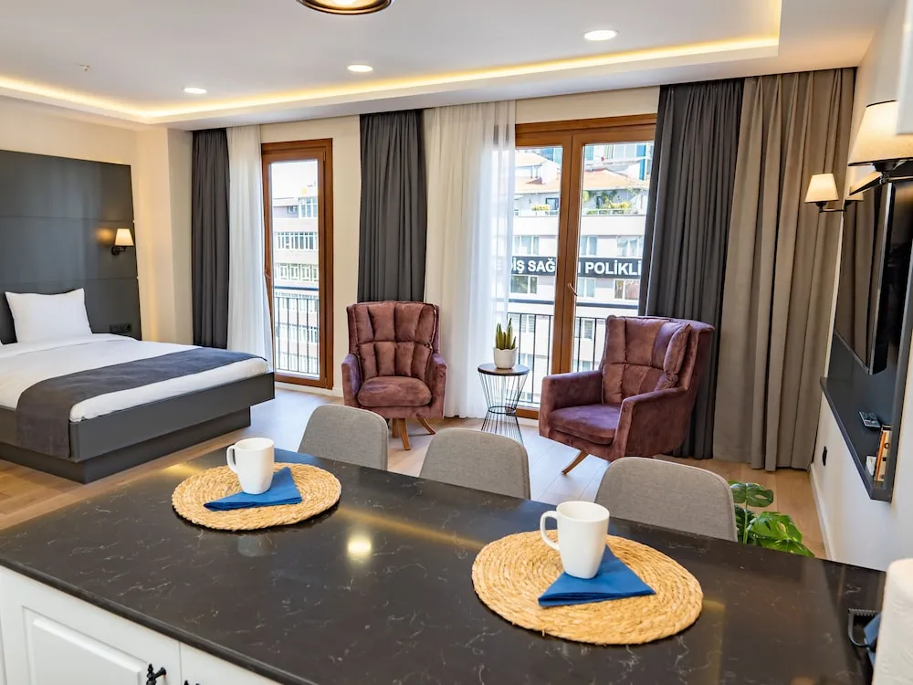 Basic Stüdyo, 1 Çift Kişilik Yatak, Şehir Manzaralı