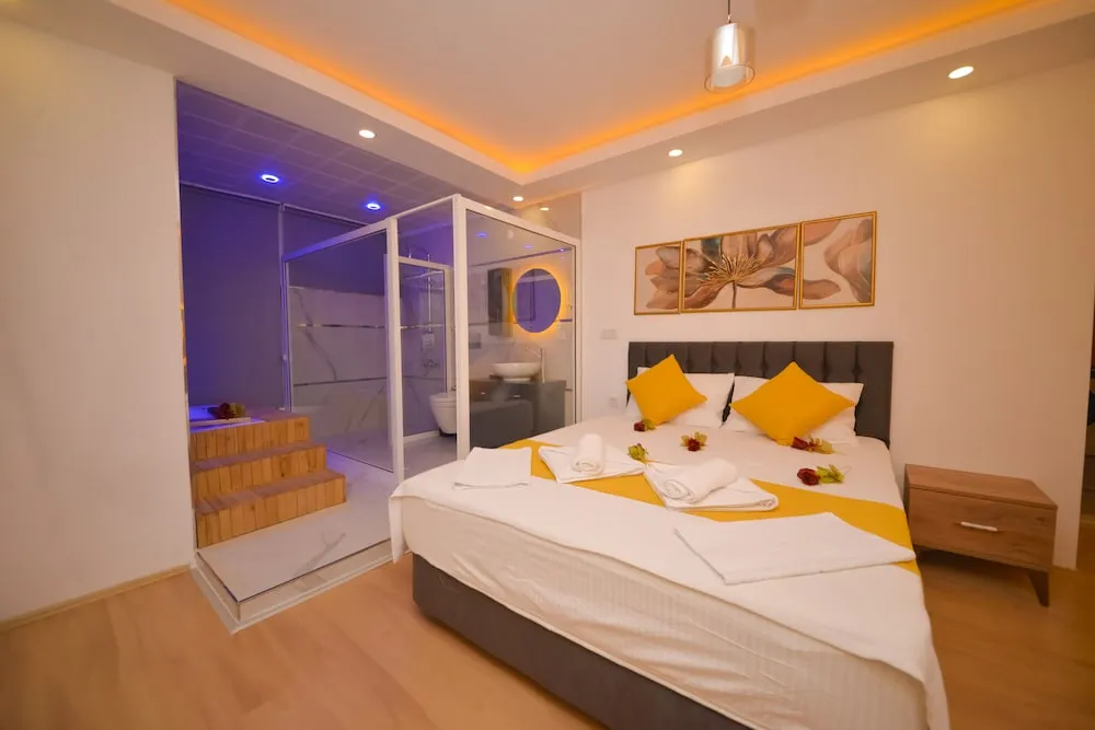 Family Villa, 3 Yatak Odası, Deniz Manzaralı, Yamaçta