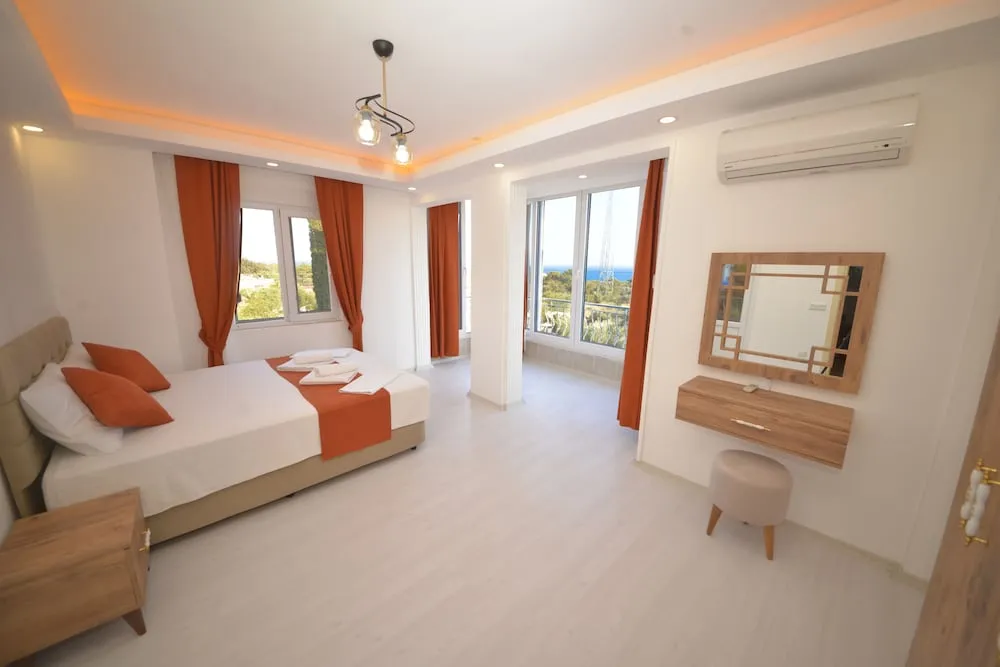Family Villa, 3 Yatak Odası, Deniz Manzaralı, Yamaçta