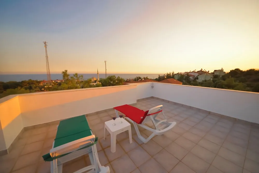 Family Villa, 3 Yatak Odası, Deniz Manzaralı, Yamaçta