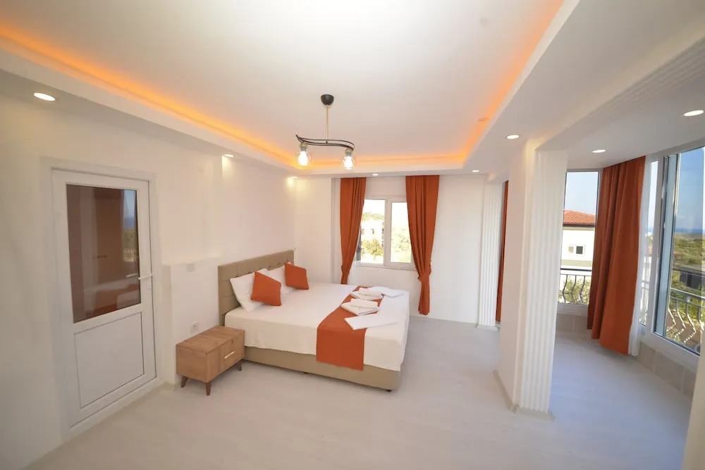 Family Villa, 3 Yatak Odası, Deniz Manzaralı, Yamaçta
