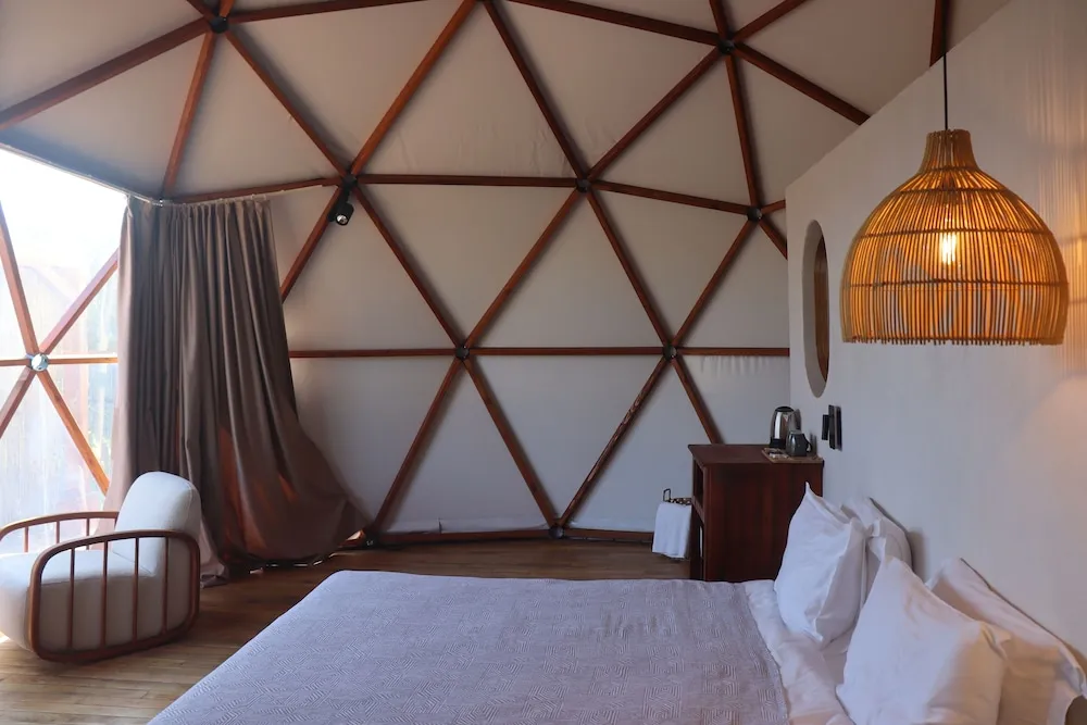 Deluxe Tent Non-Heated Outside Private Pool and Jacuzzi