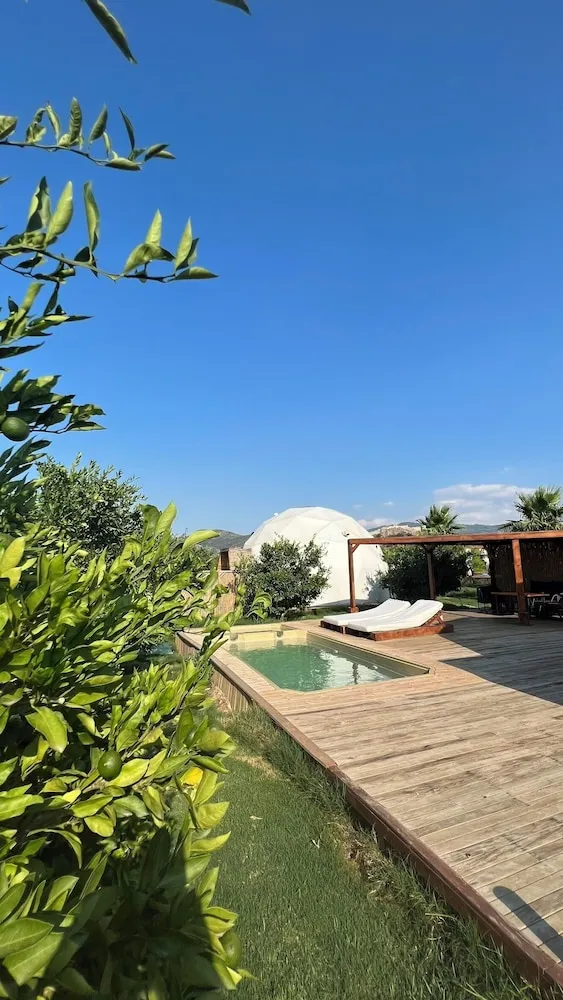 Design Tent Non-Heated Outside Pool and Jacuzzi