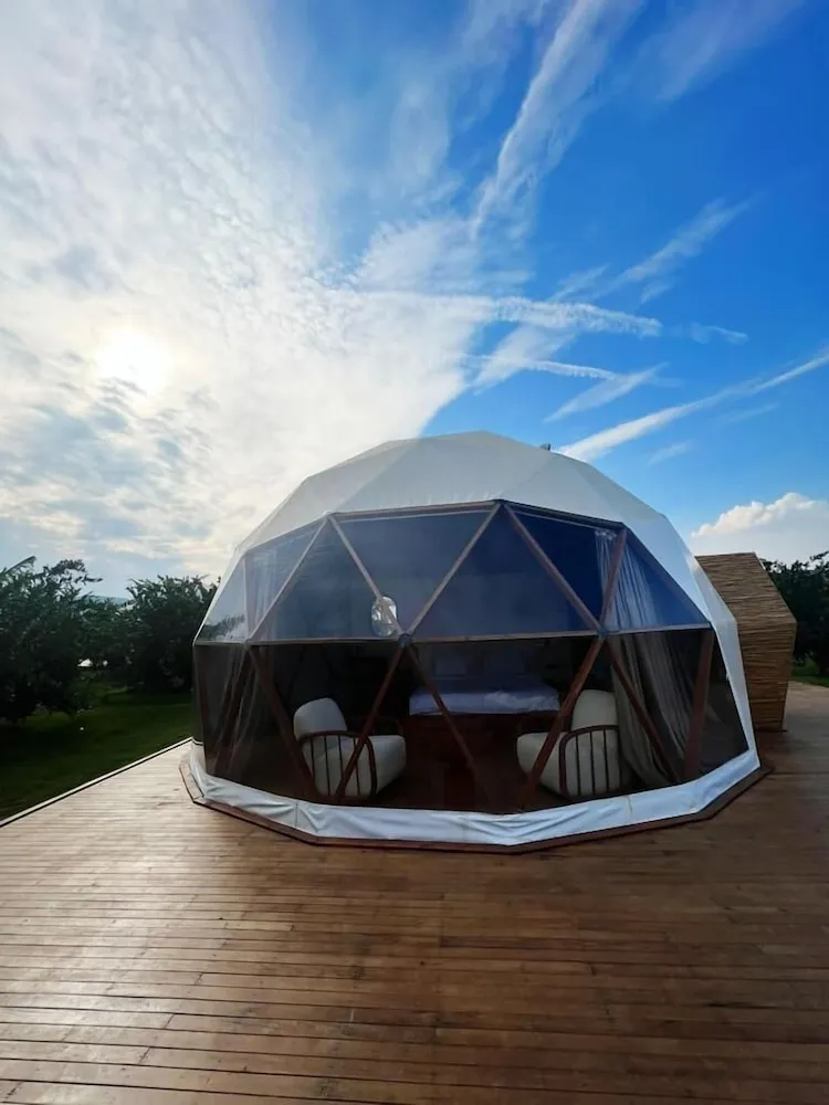 Design Tent Non-Heated Outside Pool and Jacuzzi