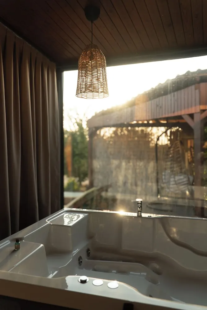 Honeymoon Tent Hydrotherapy Jacuzzi, Pool, Terrace Room