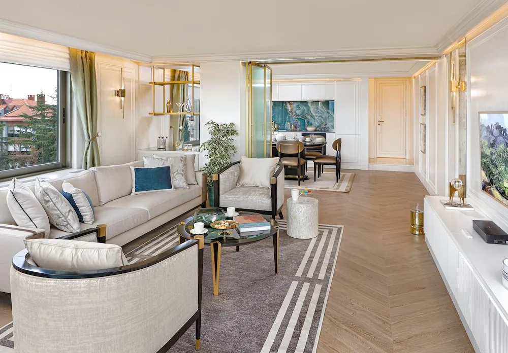 3+1 Bosphorus Apartment with Balcony