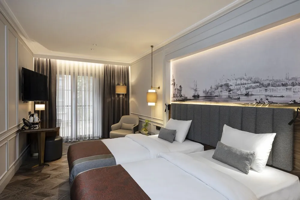 Deluxe Tek Büyük veya İki Ayrı Yataklı Oda