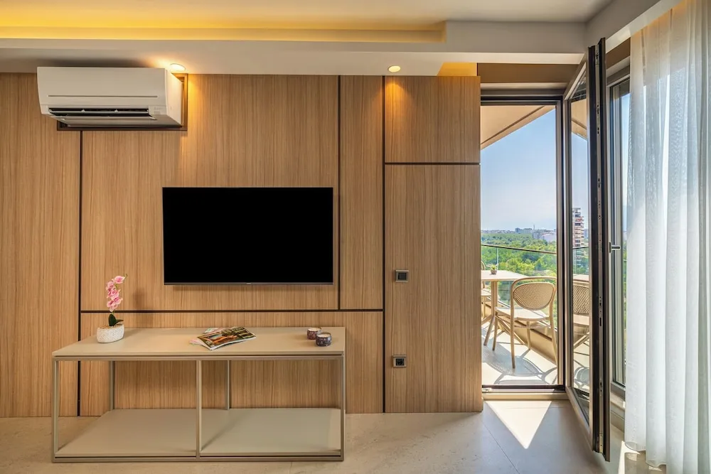 Deluxe Apart Daire, Balkon