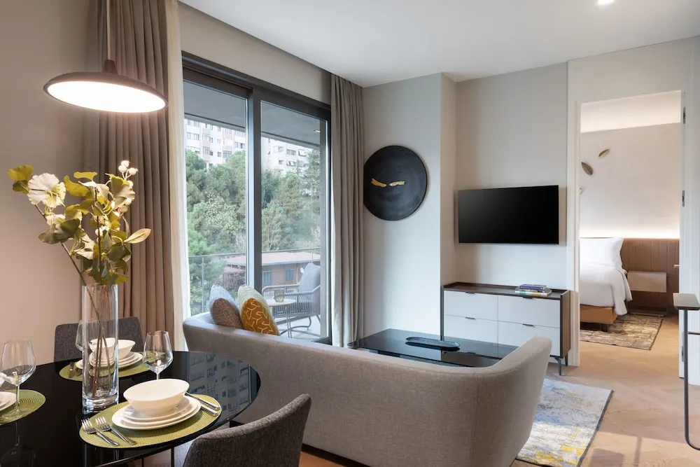 Deluxe Apart Daire, 2 Yatak Odası, Şehir Manzaralı
