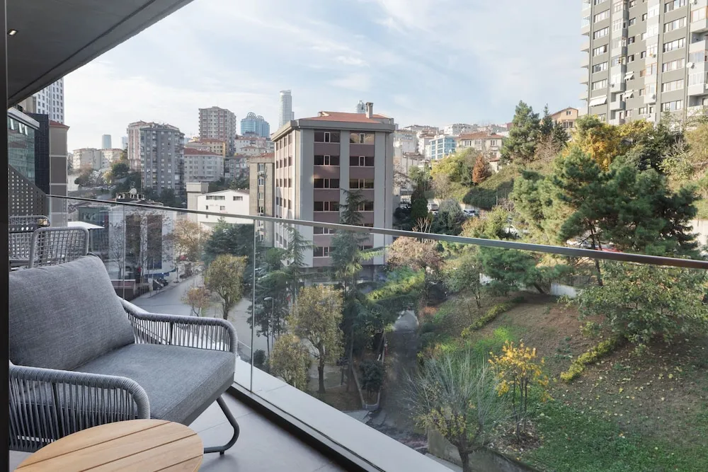 Deluxe Apart Daire, 1 Yatak Odası, Teras, Şehir Manzaralı