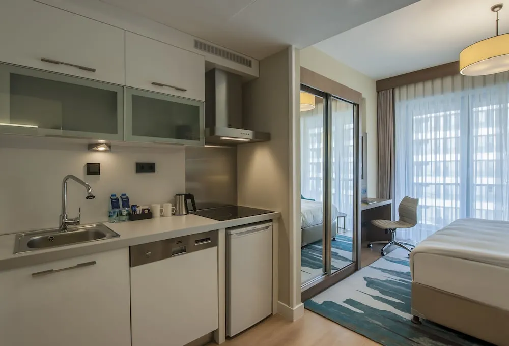 Studio with Balcony