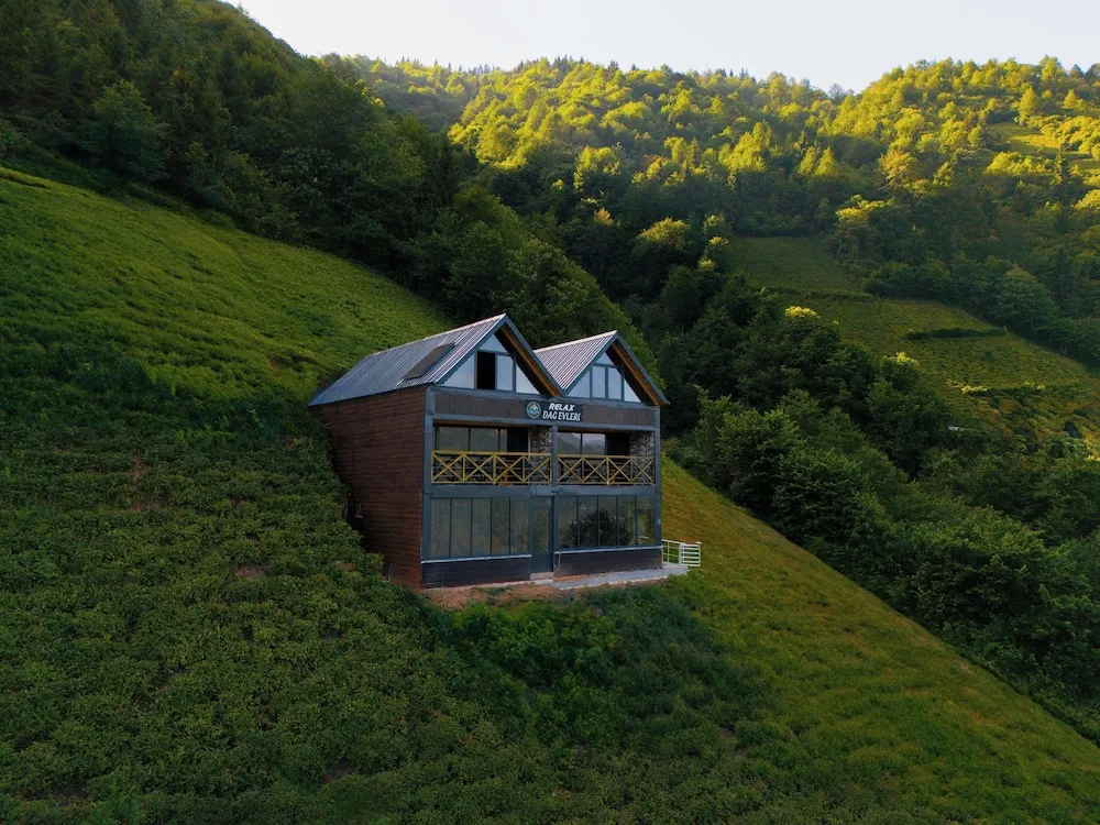 Basic Bungalov, Balkon, Dağ Manzaralı