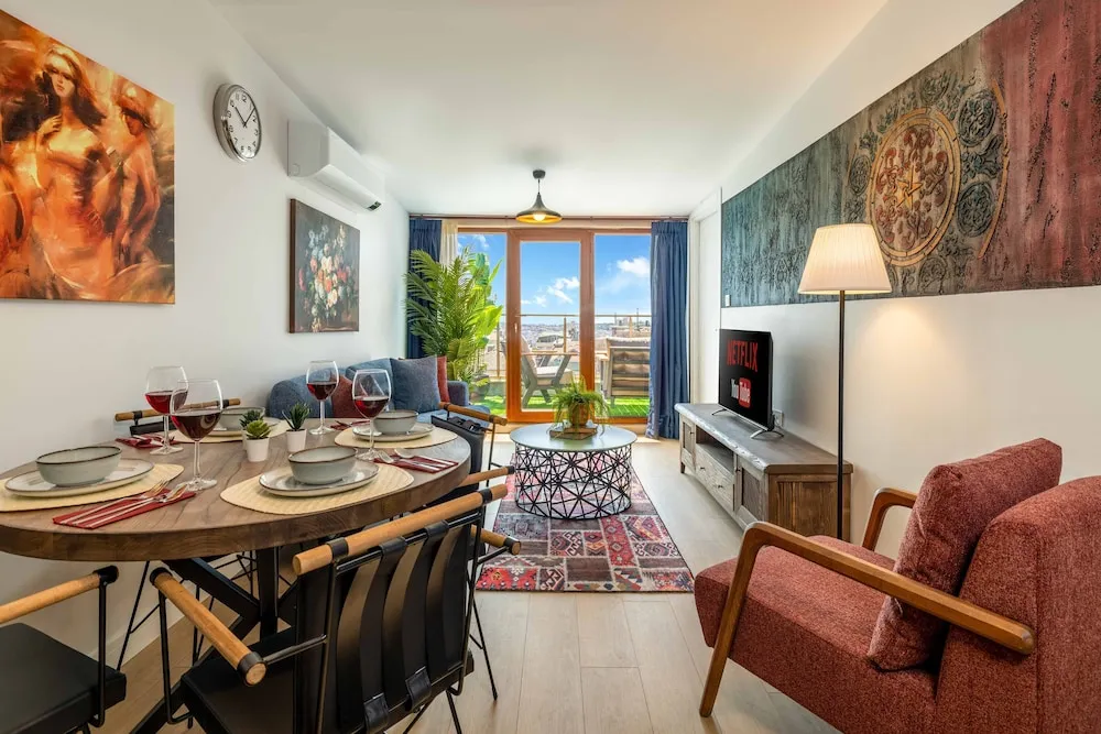 Deluxe Apart Daire, Birden Çok Yatak, Deniz Manzaralı