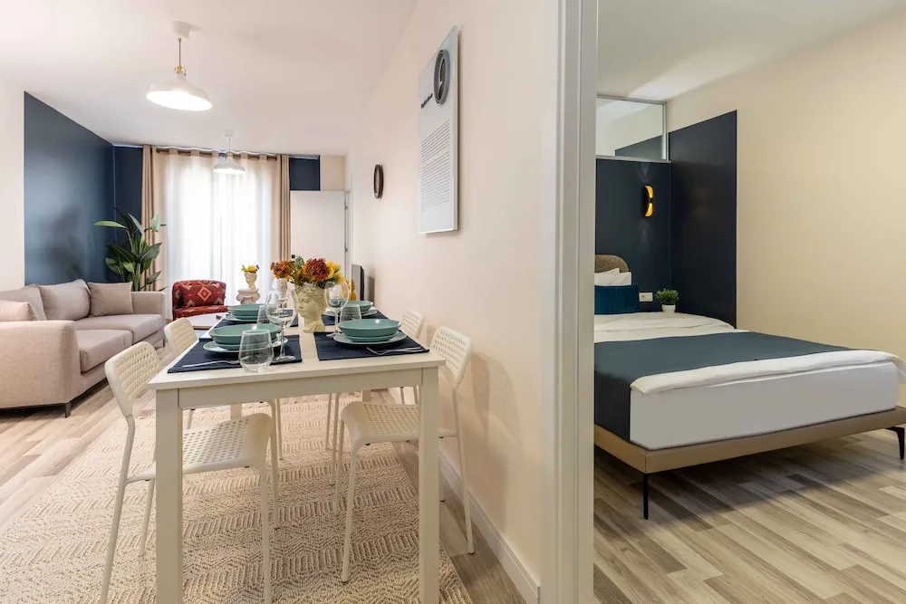 Luxury Daire, 2 Yatak Odası, Mutfak, Şehir Manzaralı