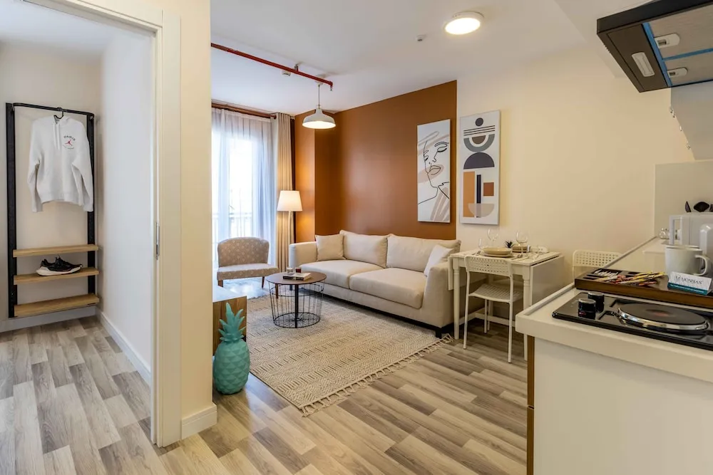 Design Daire, 2 Yatak Odası, Mutfak, Şehir Manzaralı