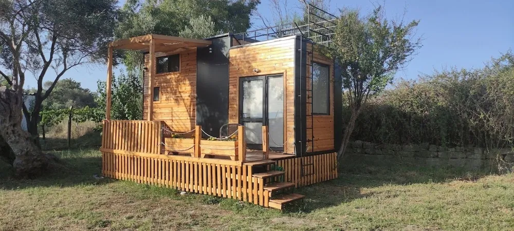 Luxury Kır Evi, Balkon
