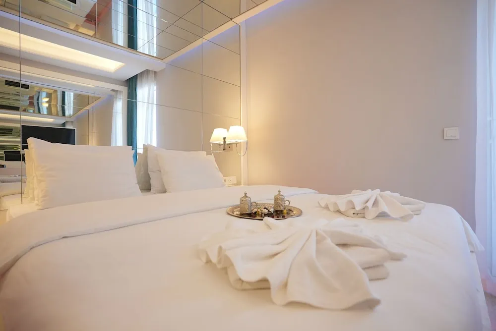 Deluxe Tek Büyük Yataklı Oda, 1 Büyük (Queen) Boy Yatak, Sigara İçilmez, Şehir Manzaralı