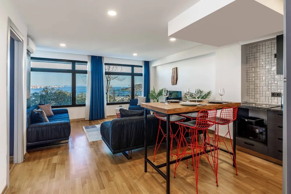 Deluxe Apart Daire, Birden Çok Yatak, Deniz Manzaralı