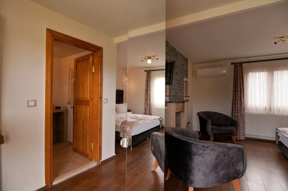 Design Bungalov, 1 Büyük (Queen) Boy Yatak, Sigara İçilebilir, Bahçe Manzaralı