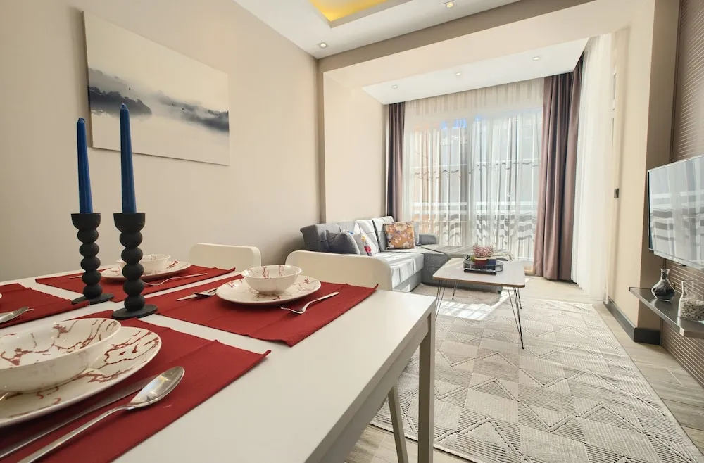 Deluxe Apart Daire, 2 Yatak Odası, Sigara İçilmez
