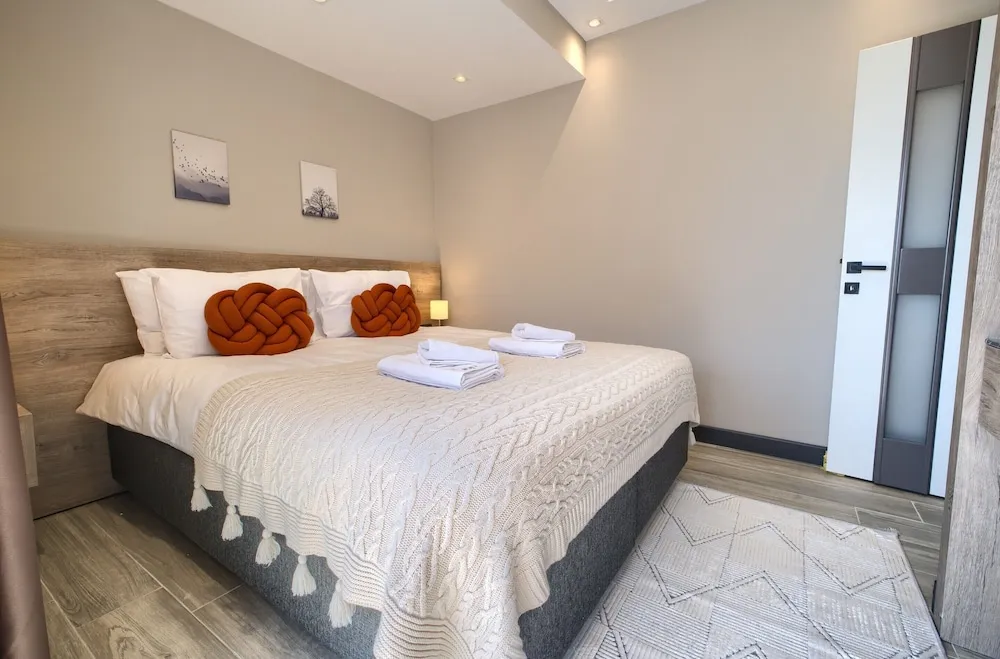 Deluxe Apart Daire, 2 Yatak Odası, Sigara İçilmez