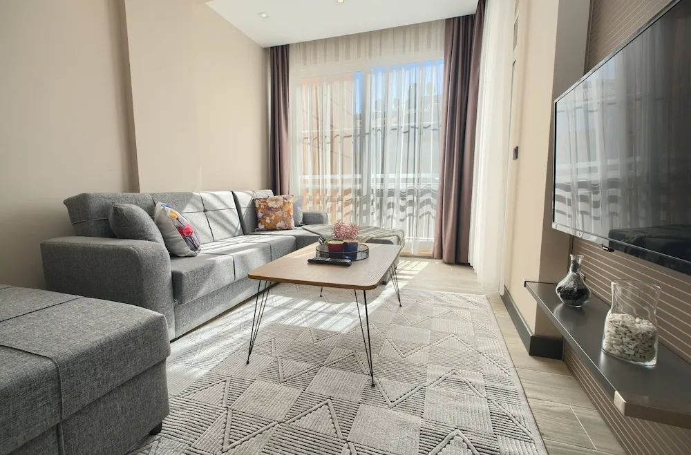 Deluxe Apart Daire, 2 Yatak Odası, Sigara İçilmez