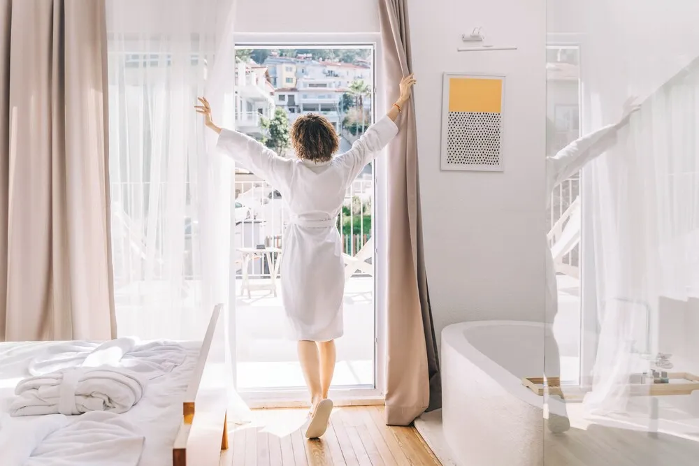 Luxury Tek Büyük Yataklı Oda, 1 Yatak Odası, Küvet, Dağ Manzaralı