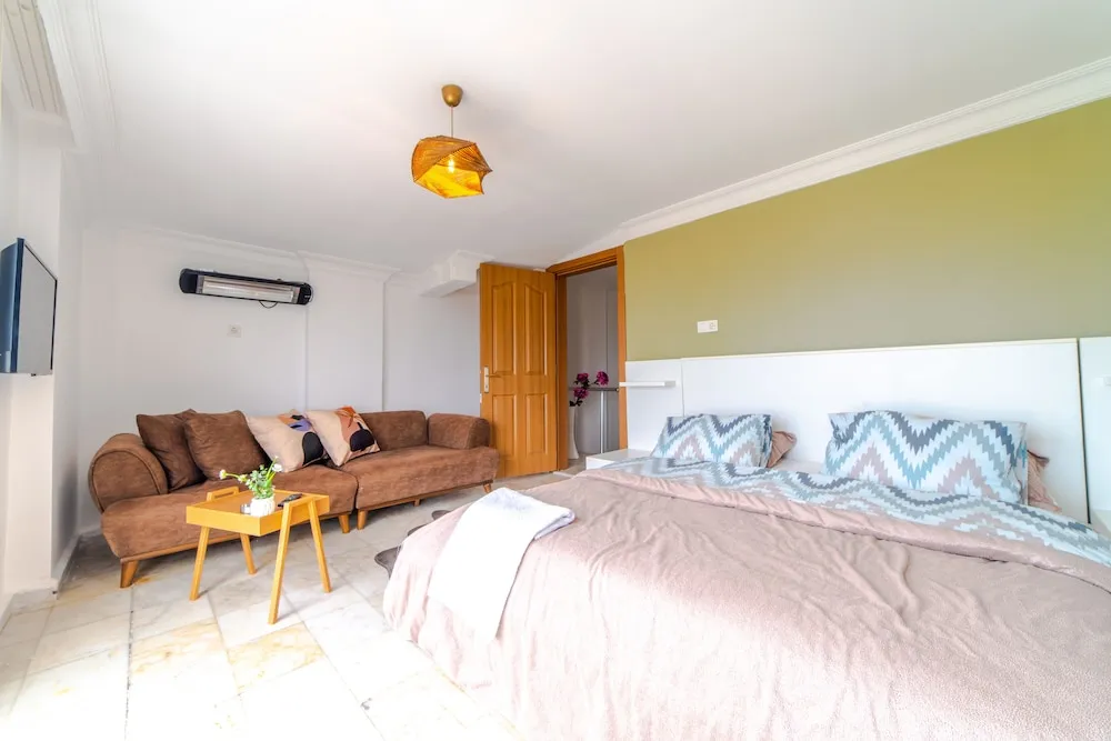 Luxury Oda, 1 Büyük (Queen) Boy Yatak, Deniz Manzaralı