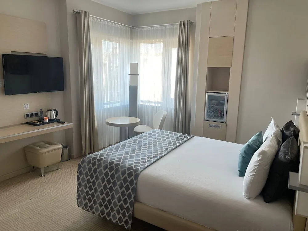 Standard Tek Kişilik Oda, 1 Büyük (Queen) Boy Yatak, Sigara İçilebilir, Şehir Manzaralı