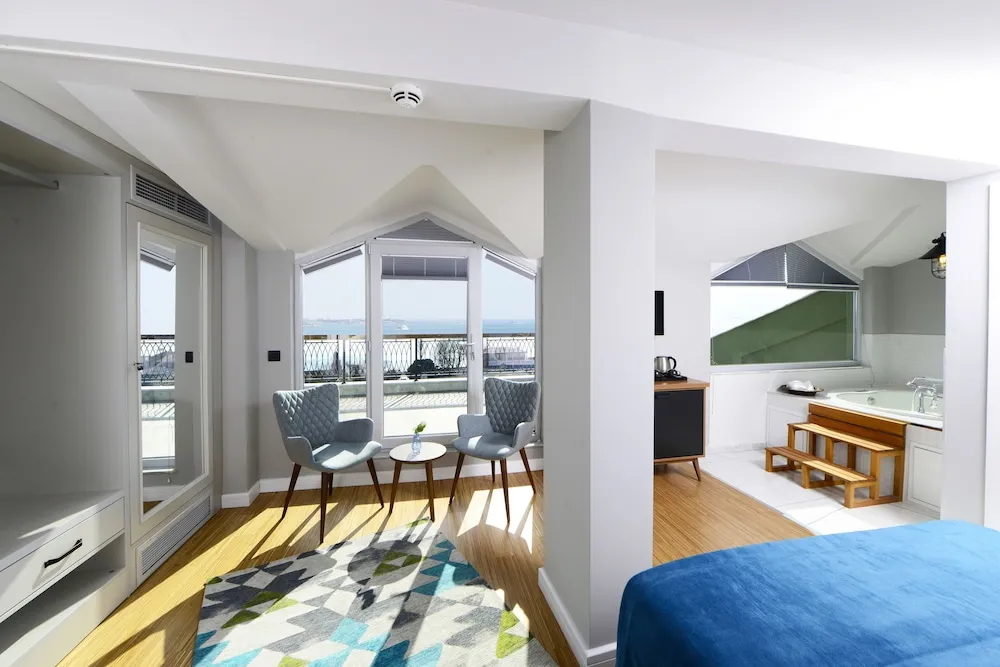 Penthouse with Balcony and Jettub