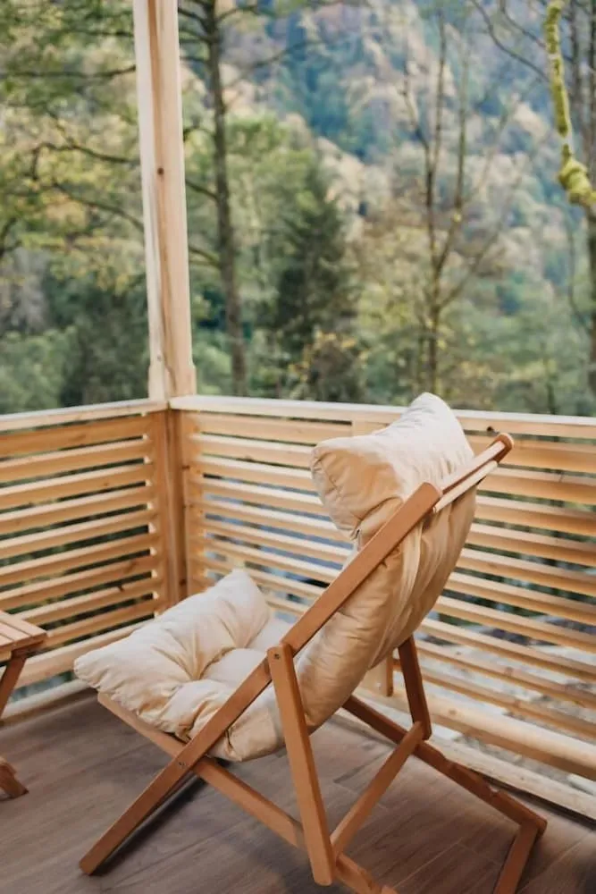 Deluxe Dağ Evi, 1 Çift Kişilik Yatak ve Çekyat, Nehir Manzaralı