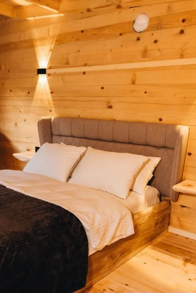 Deluxe Dağ Evi, 1 Çift Kişilik Yatak ve Çekyat, Nehir Manzaralı