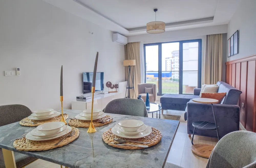 Deluxe Apart Daire, 2 Yatak Odası, Sigara İçilmez