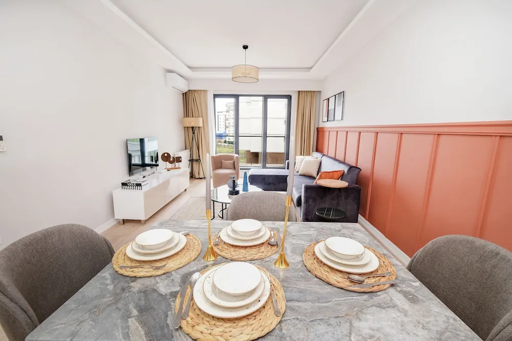 Deluxe Apart Daire, 2 Yatak Odası, Sigara İçilmez