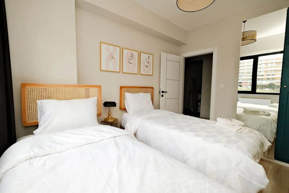 Deluxe Apart Daire, 2 Yatak Odası, Sigara İçilmez