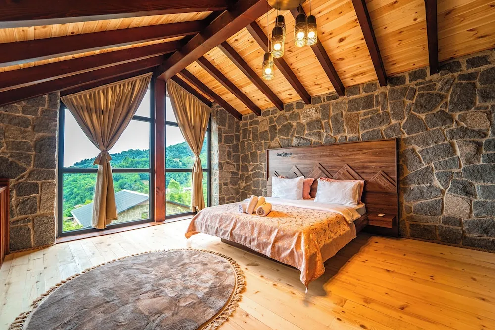 Deluxe Dağ Evi, 1 Yatak Odası, Koy Manzaralı