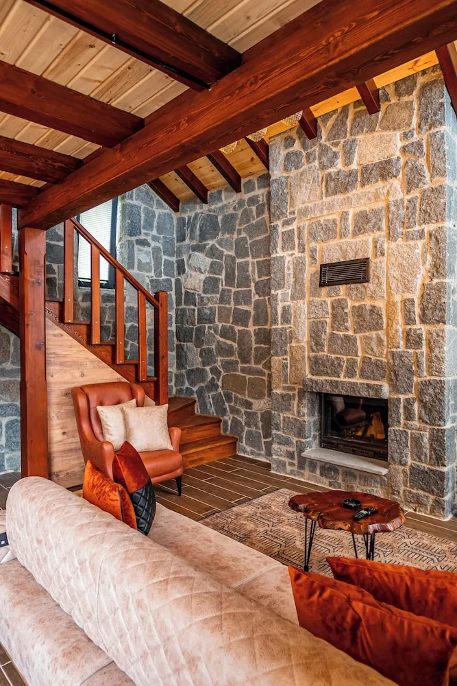 Deluxe Dağ Evi, 1 Yatak Odası, Koy Manzaralı