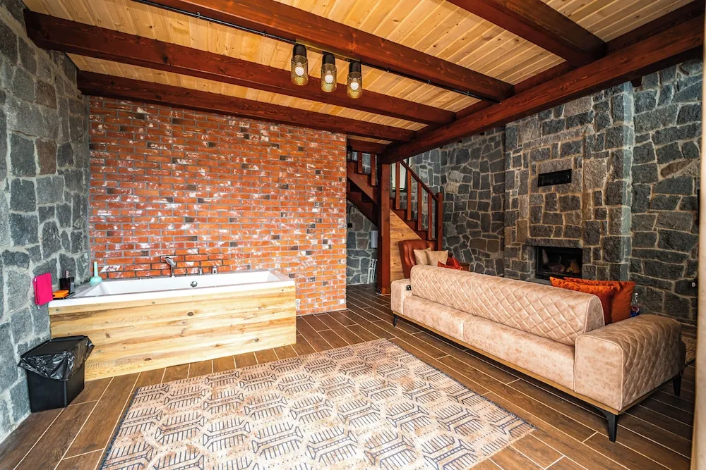 Deluxe Dağ Evi, 1 Yatak Odası, Koy Manzaralı