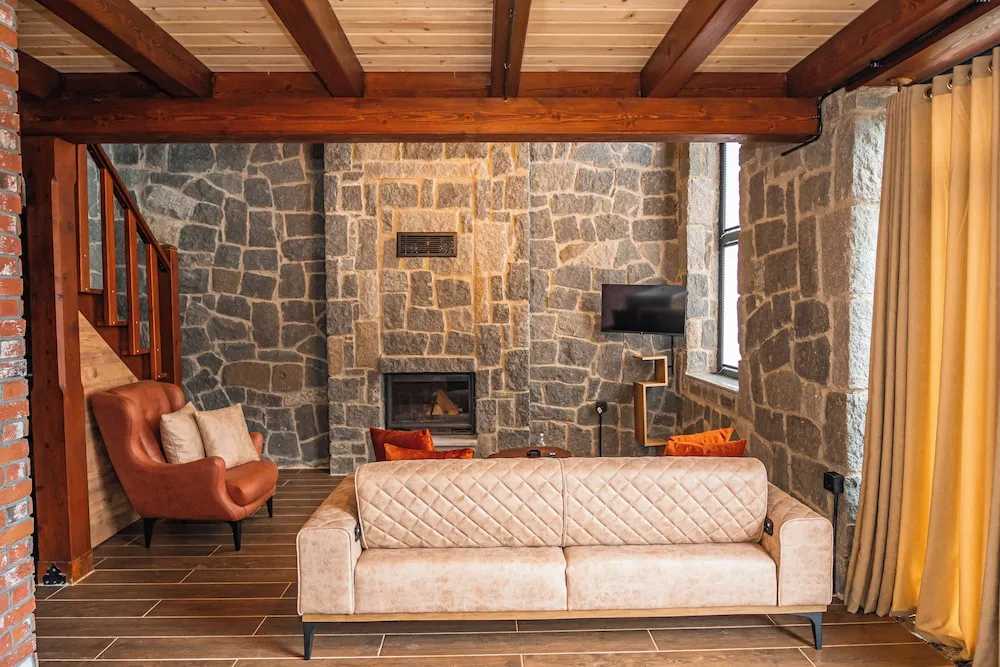 Deluxe Dağ Evi, 1 Yatak Odası, Koy Manzaralı