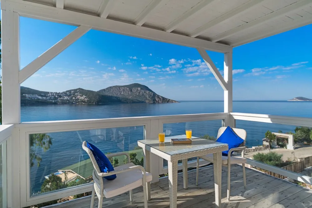 Deluxe Villa, 2 Yatak Odası, Balkon/Veranda, Deniz Manzaralı