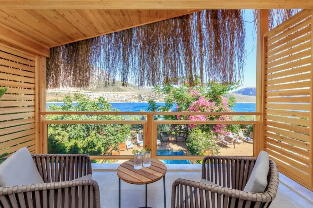 Deluxe Villa, 2 Yatak Odası, Balkon/Veranda, Deniz Manzaralı