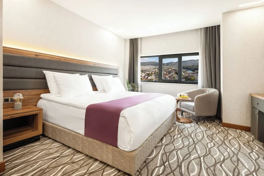 Premium Tek Büyük Yataklı Oda, Balkon
