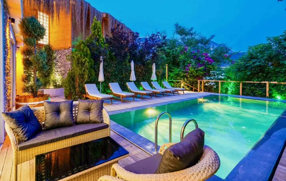 Exclusive Villa, 3 Yatak Odası, Kişiye Özel Havuzlu, Deniz Manzaralı