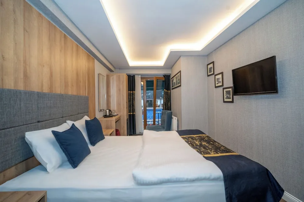 Deluxe Oda, 1 Yatak Odası, Balkon, Şehir Manzaralı