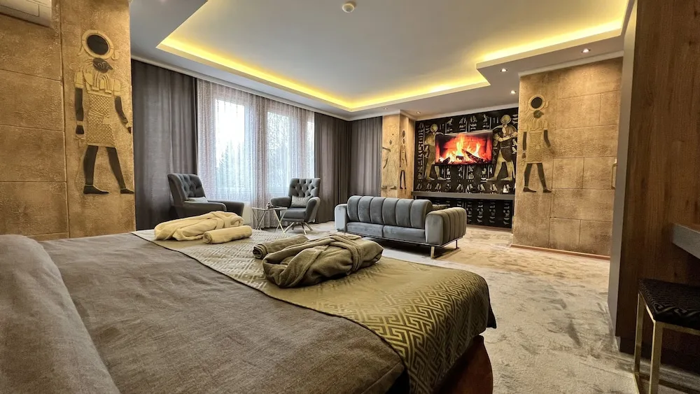 Premium Oda, 1 En Büyük (King) Boy Yatak, Sigara İçilmez, Bahçe Manzaralı